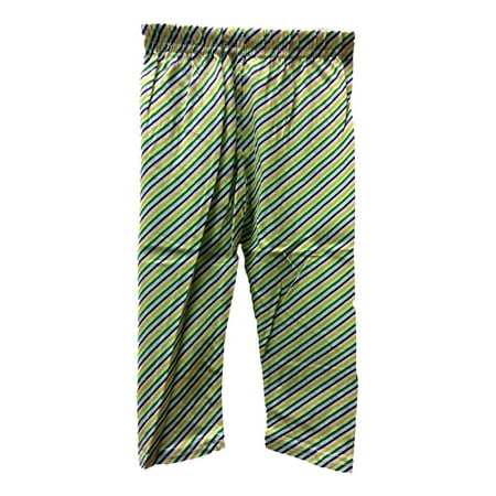 Mardi Gras Leggings Toddler 2T 3T Stripe Purple Green Yellow Soft Knit